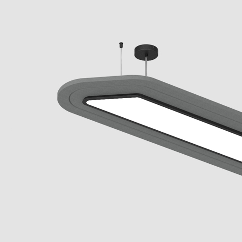 Hadi-Q Acoustic by Prolicht – 65 3/16″ Suspension, Acoustic offers LED lighting solutions | Zaneen Architectural